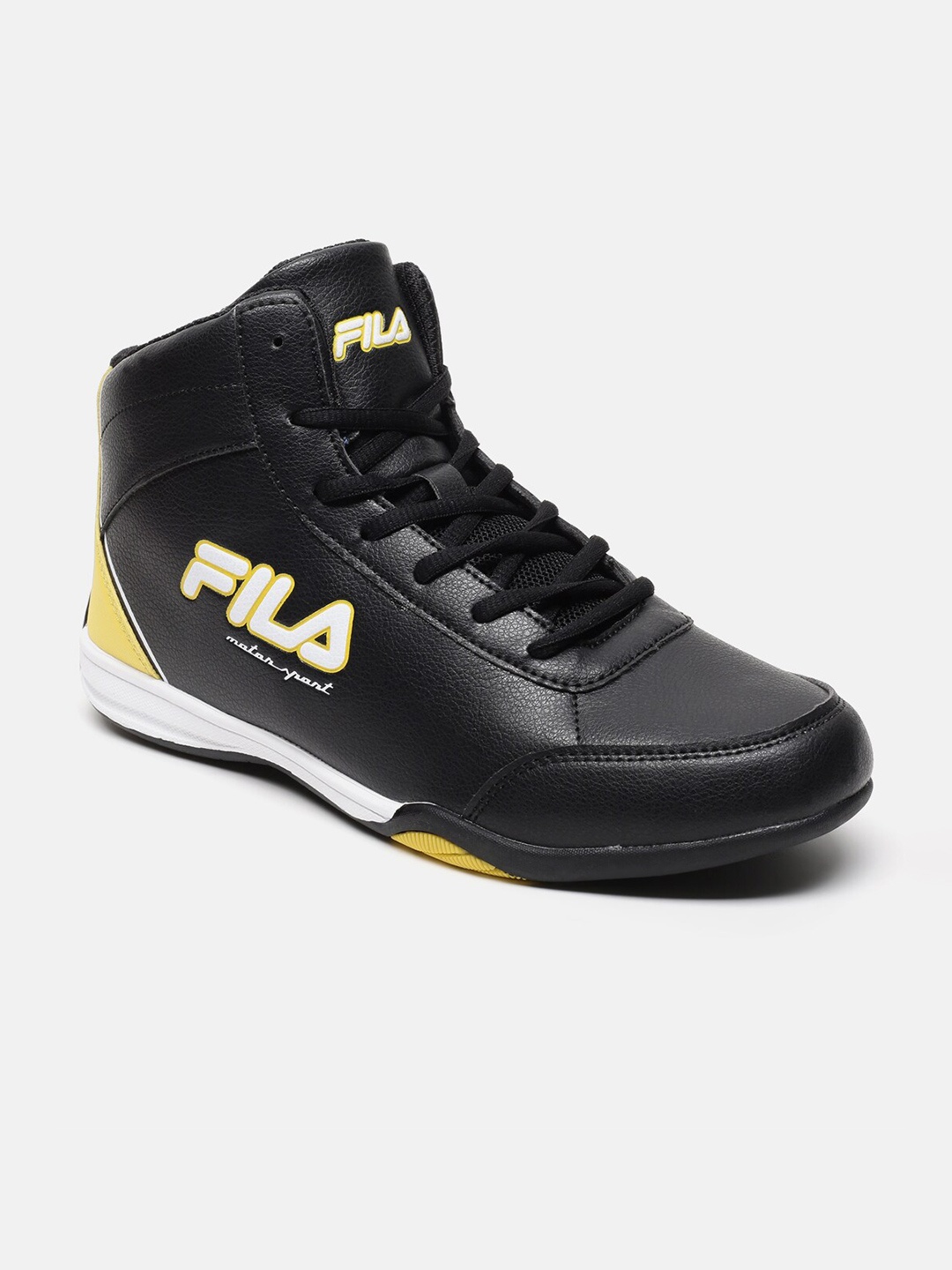 

FILA Men Black Walking Non-Marking Shoes