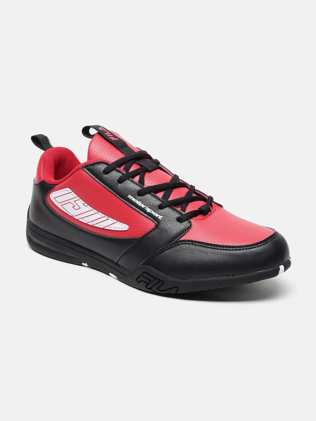 

FILA Men Black Walking Non-Marking Shoes