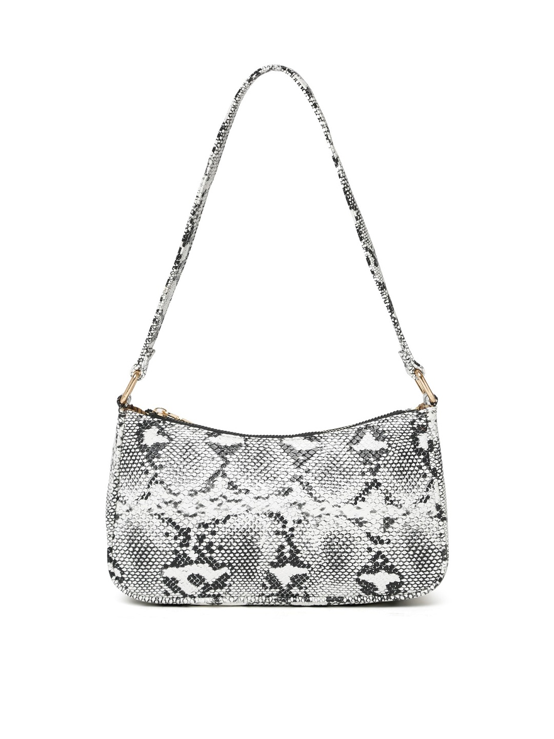 

Apsis Women White Animal Textured Handbag