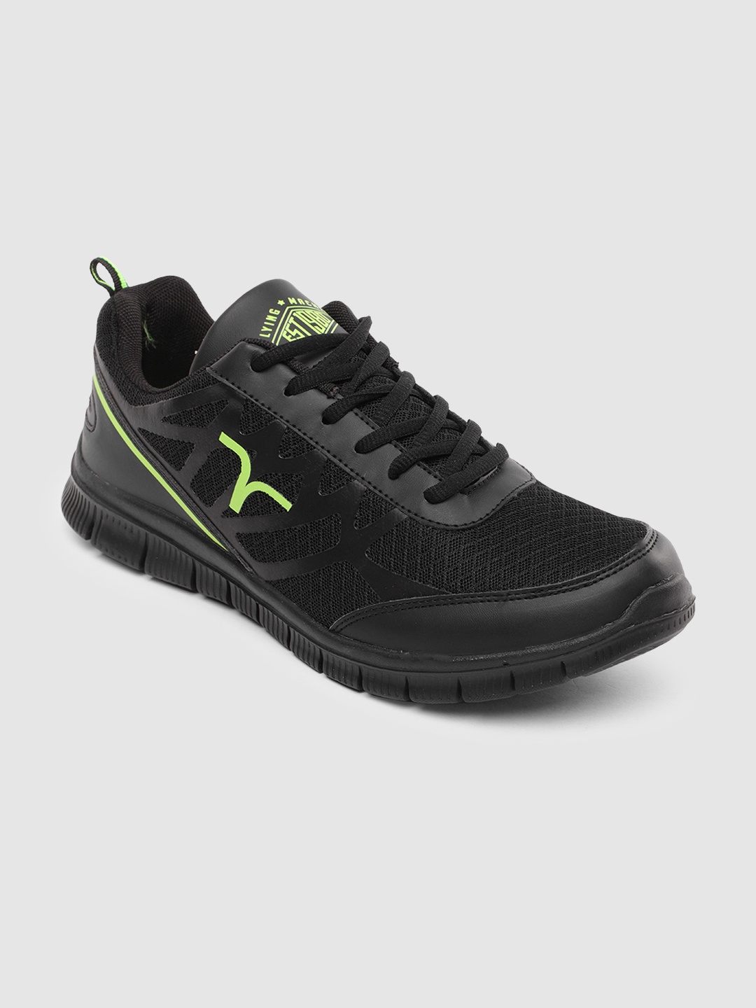 

Flying Machine Men Sneakers, Black