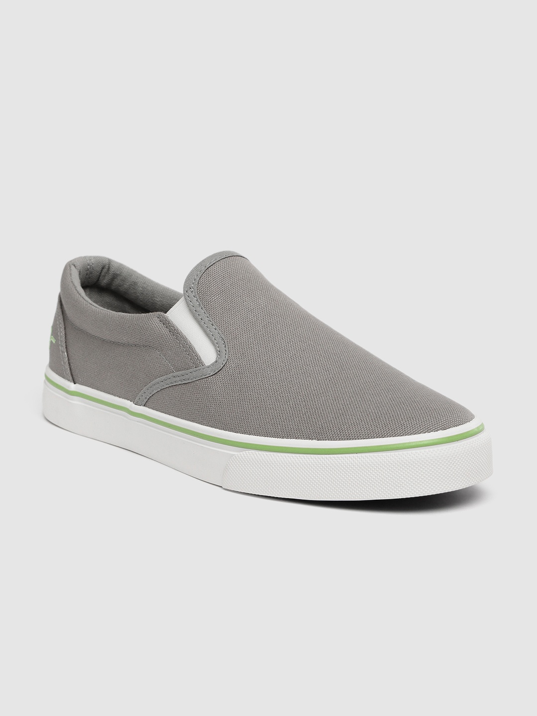 

Flying Machine Men Grey CEZAR 2.0 Slip-On Sneakers