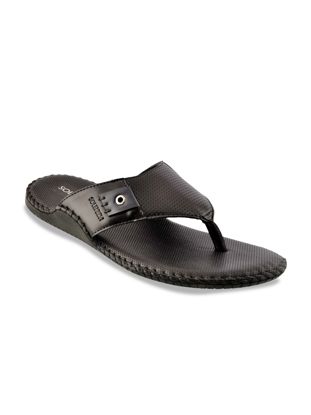 

Buckaroo Men Black Solid Comfort Sandals