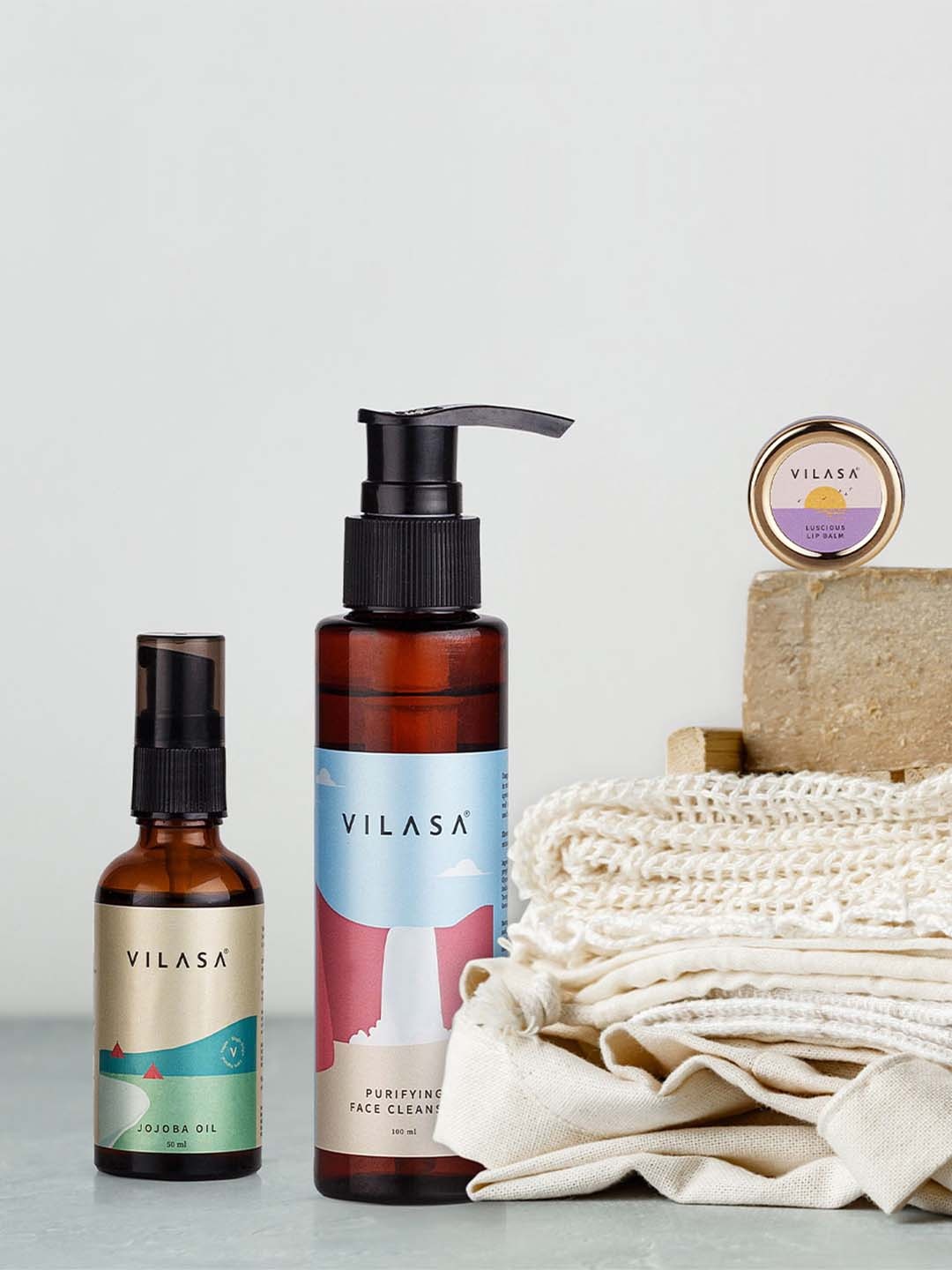 

VILASA Skin Care Gift Set, Transparent