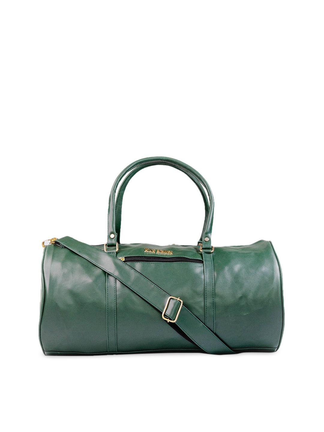 

Man Arden Men Green Solid Duffel Bag