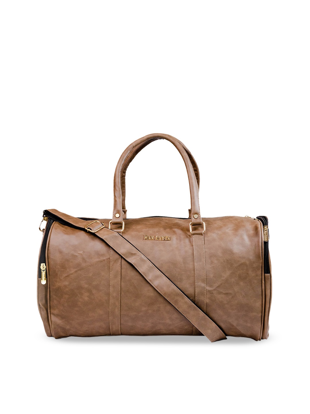 

Man Arden Men Tan Brown Solid Duffel Bag