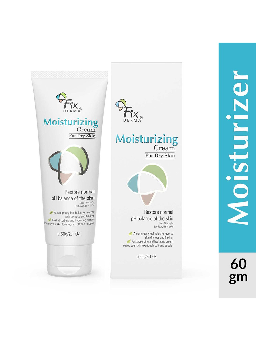 

FIXDERMA Daily Moisturizing Cream For Hydration and Moisturization - 60g, White