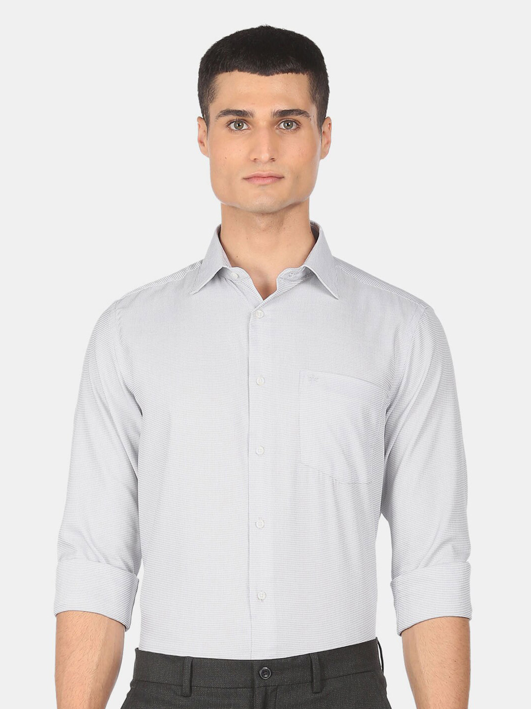 

Arrow Men White Formal Shirt