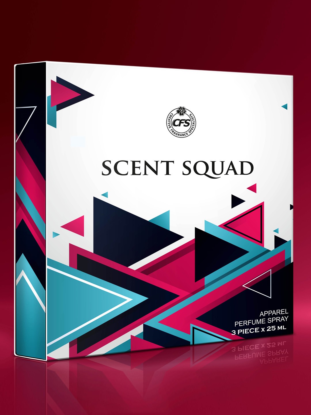 

CFS Scent Squad Collection Men Perfume Gift Set Begin Blue, Begin Gold, Man Only Black 25ml Each, Multi