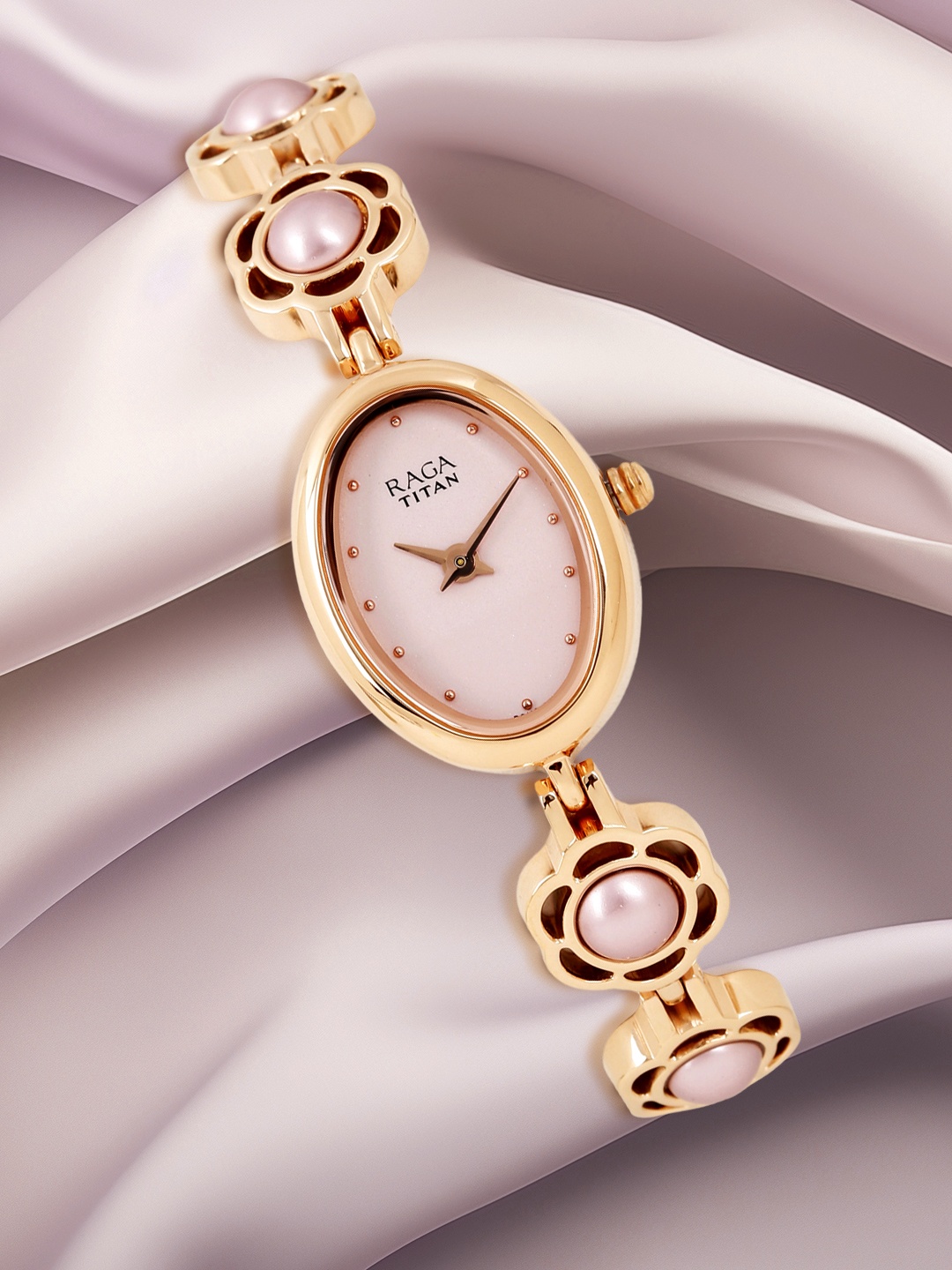 

Titan Raga Women Pink Analogue Watch 2511WM07
