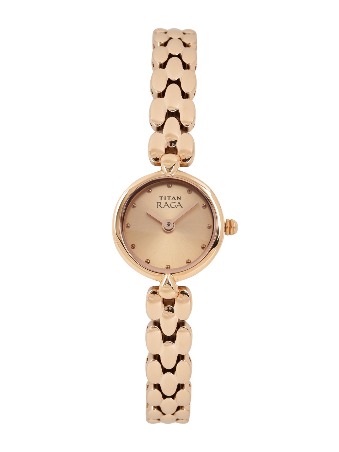 

Titan Raga Women Rose Gold-Toned Analogue Watch NH2444WM03