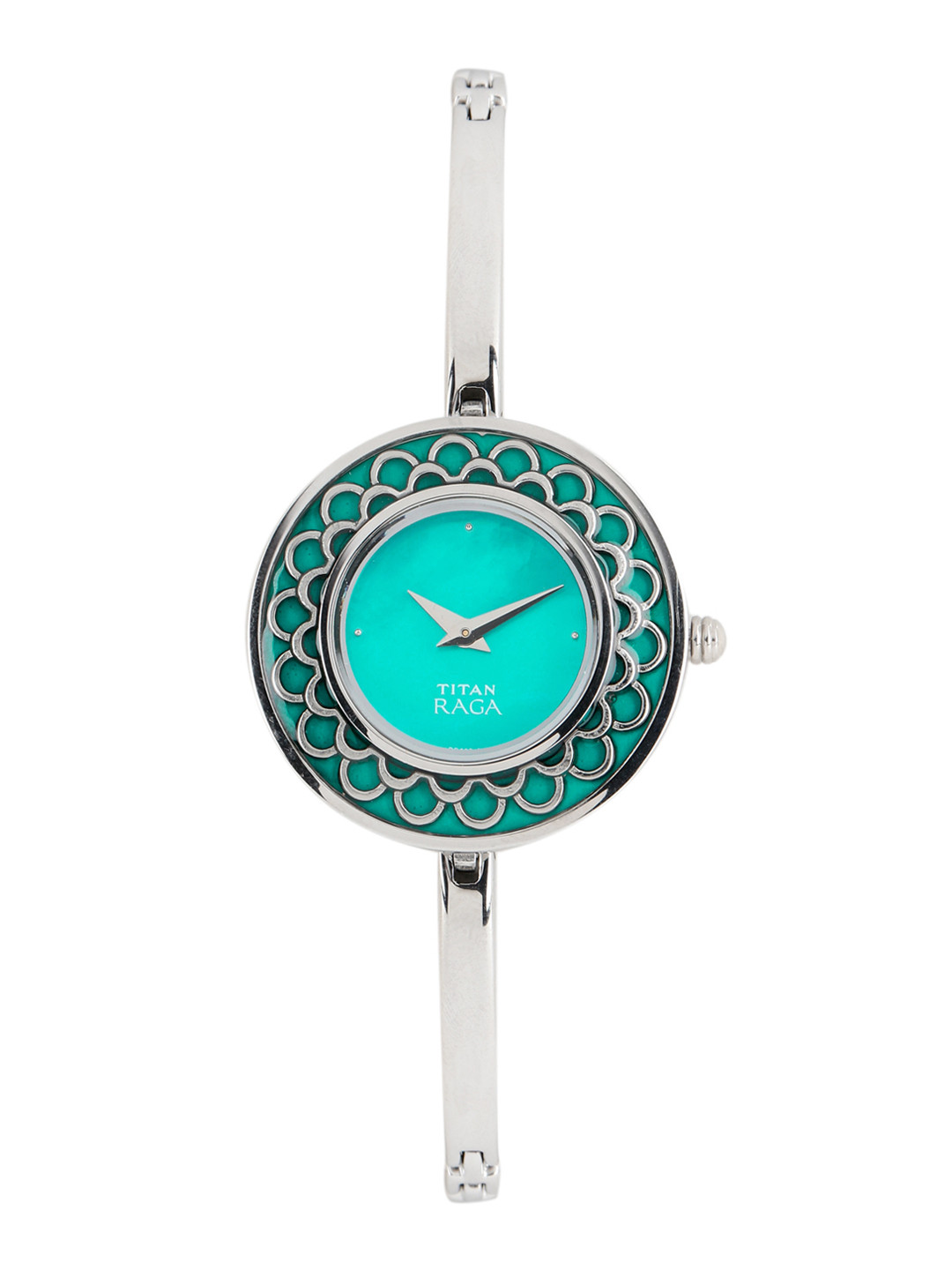 

Titan Women Teal Analogue Watch NH2530SM01