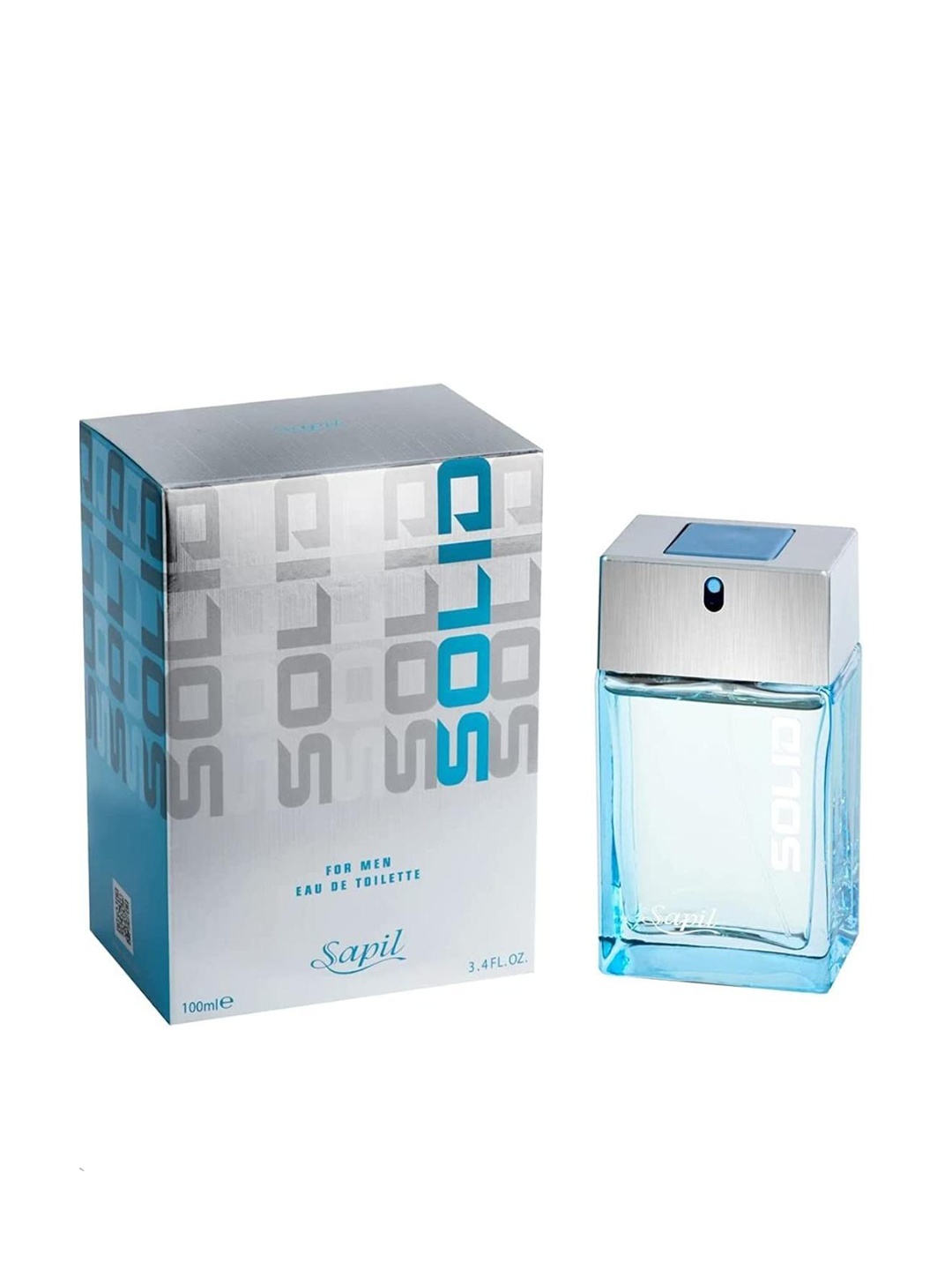 

Sapil Men Solid Eau De Toilette Spray - 100 ml, Blue