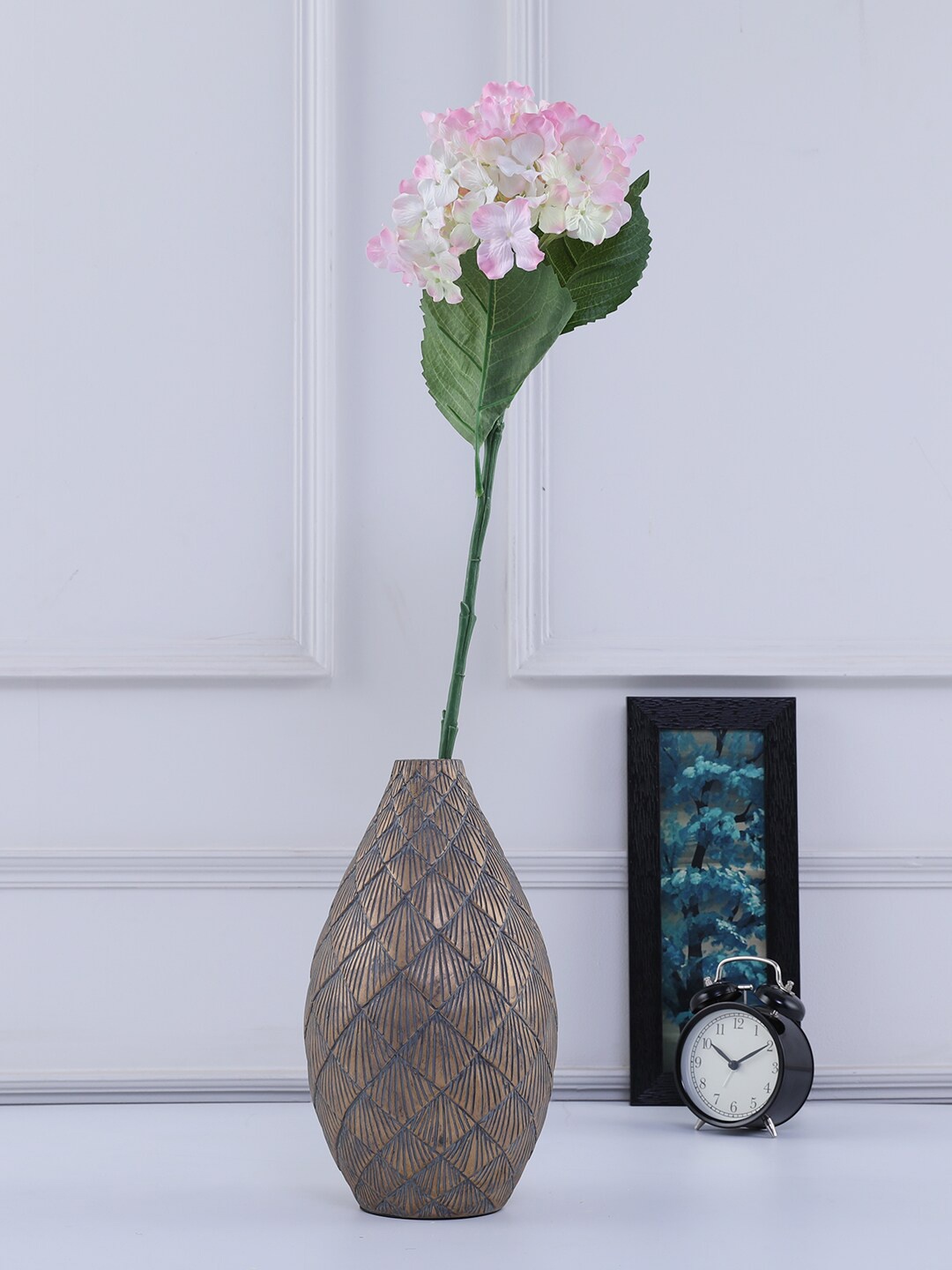 

HomeTown Pink & Green Hydrangea Artificial Floral Stem