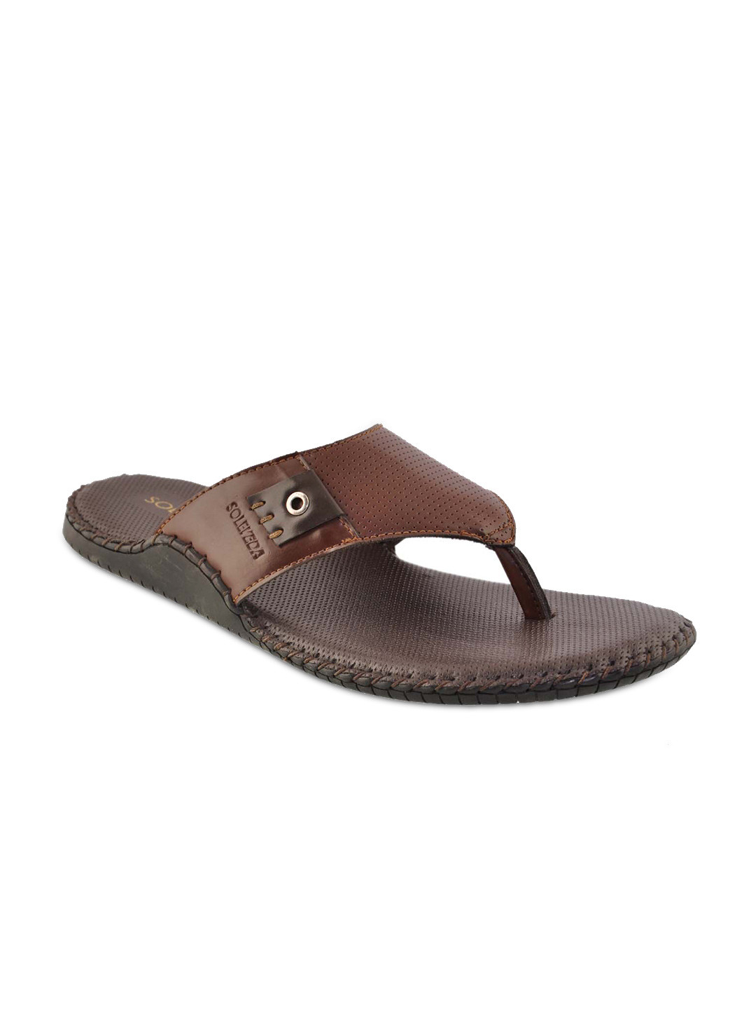 

Buckaroo Men Brown Soleveda Comfort Sandals
