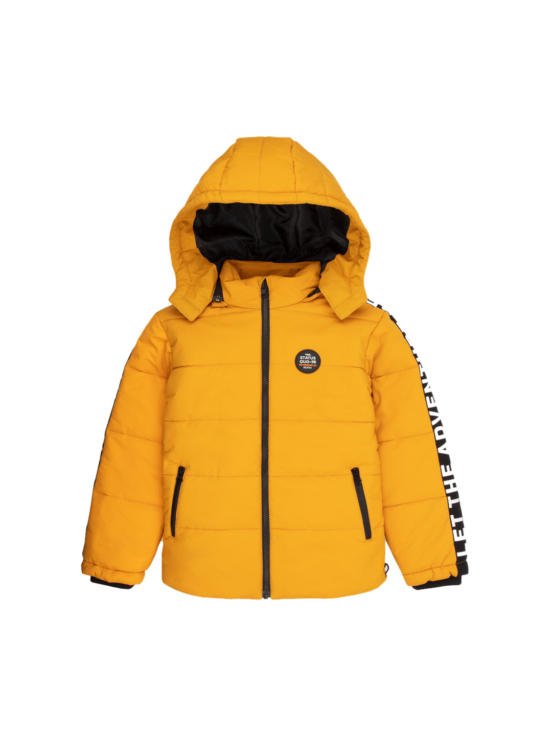 

Status Quo Boys Mustard orange yellow Padded Jacket