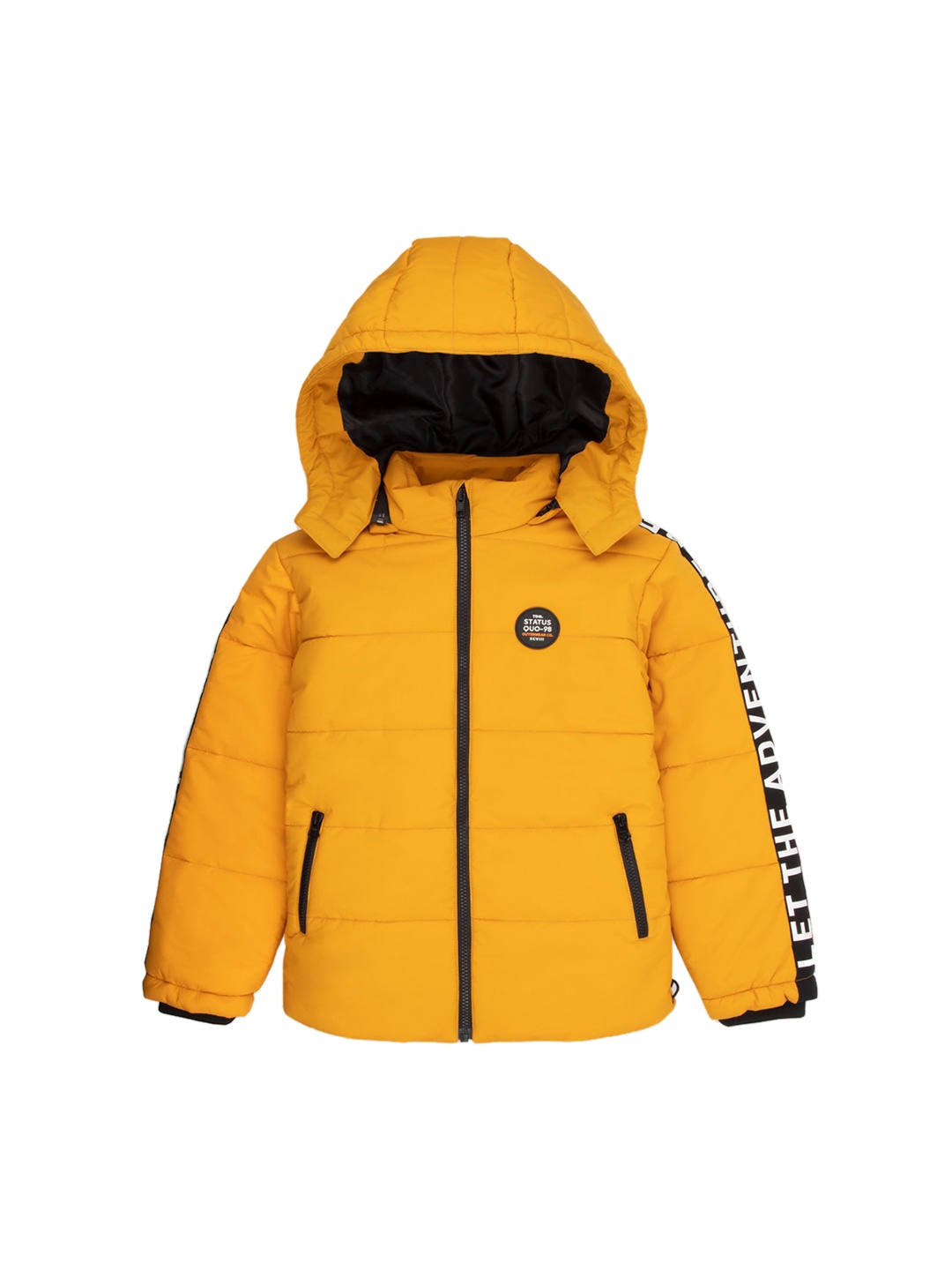 

Status Quo Boys Mustard orange yellow Padded Jacket