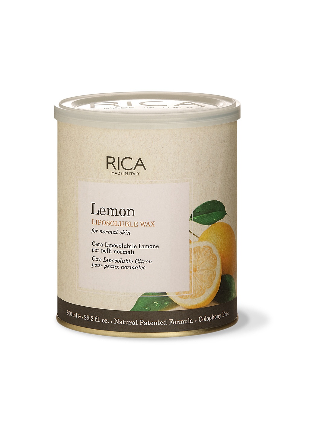 

RICA Unisex Lemon Liposoluble Wax, White