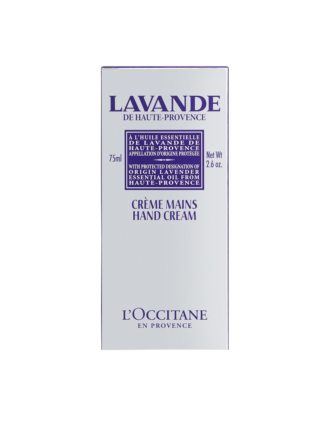 

LOccitane en Provence Lavender Essential Oil Hand Cream 75 ml, White