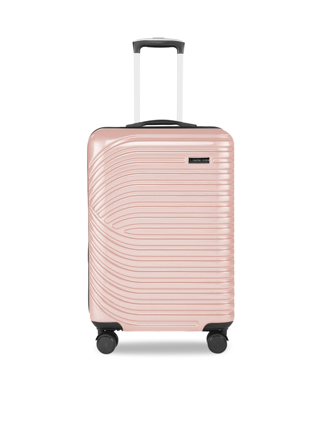 

Nasher Miles Set of 3 Rose Gold Coloured Hard Sided Trolley Bag