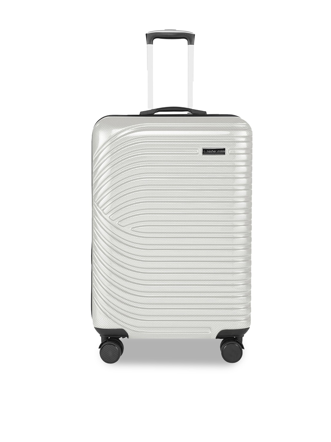 

Nasher Miles White Solid 90 L Trolley Bag