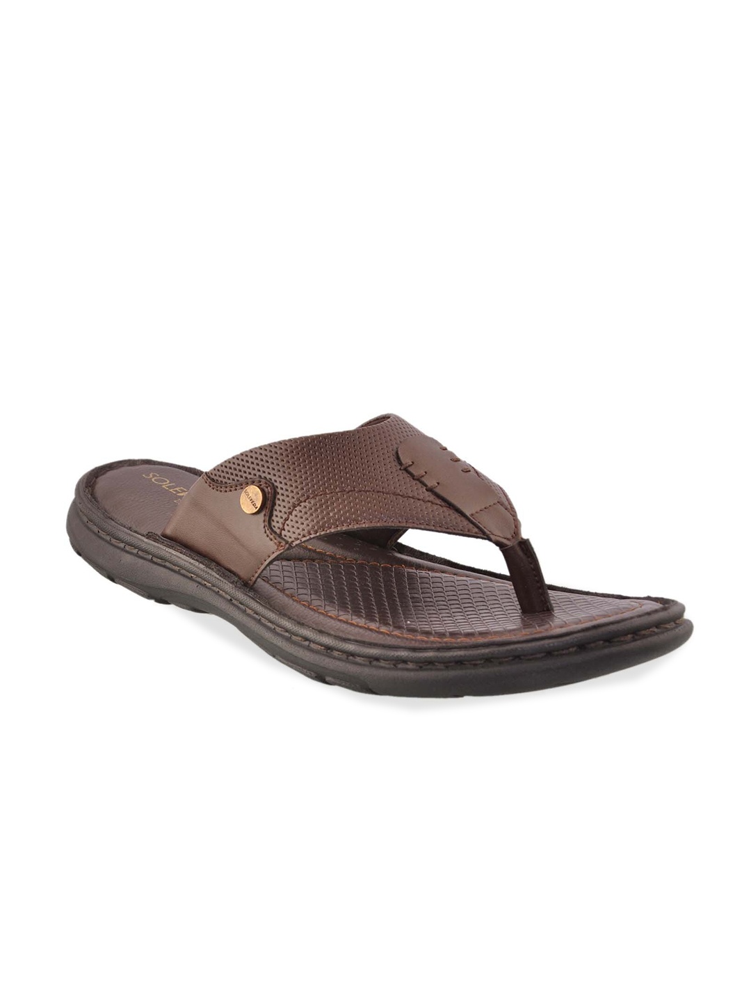 

Buckaroo Men Brown Solid Comfort Sandals