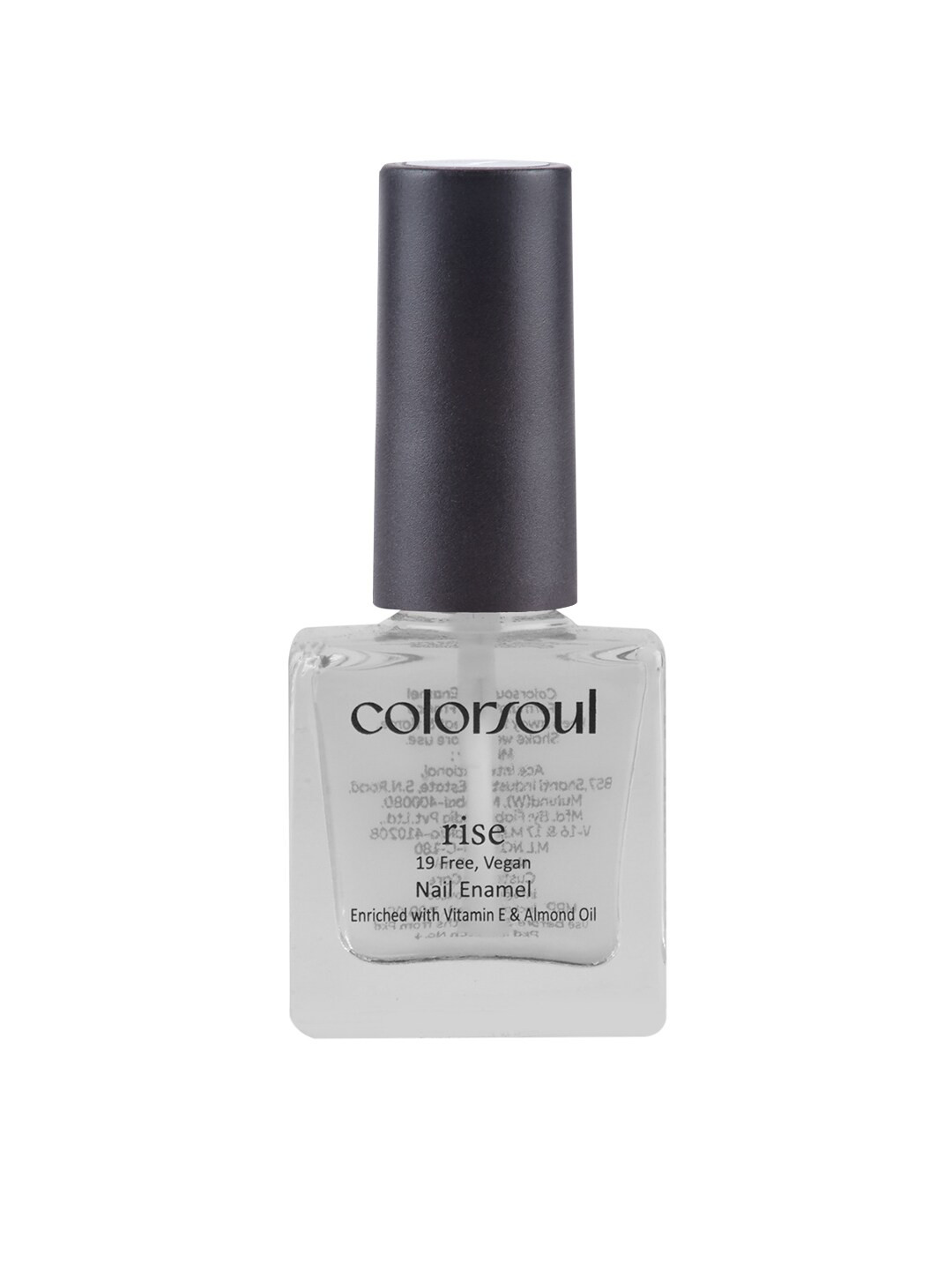 

Colorsoul Transparent Rise Nail Enamel Top Coat-8 ml
