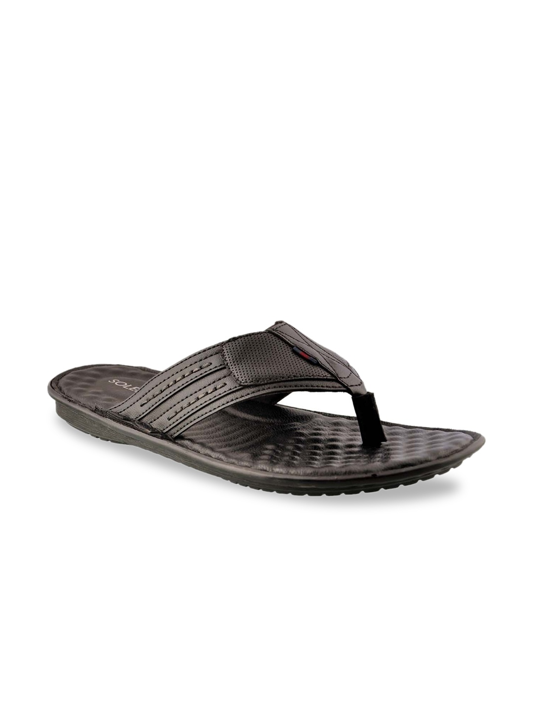 

Buckaroo Men Black Solid Comfort Sandals