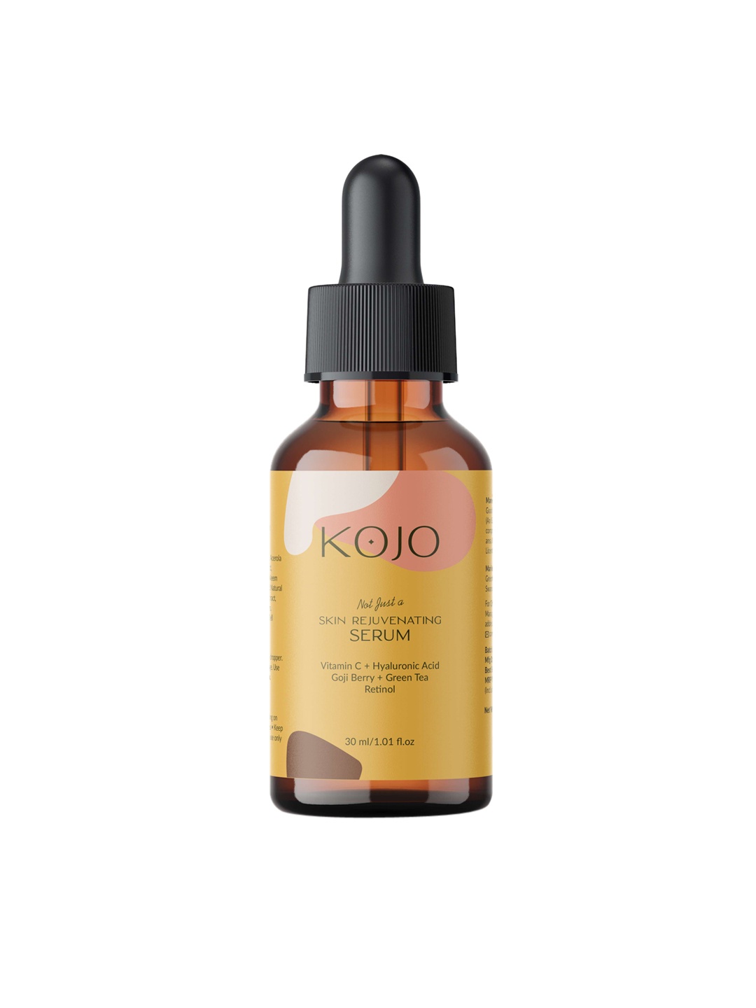 

KOJO Transparent Vitamin C Hyaluronic Acid Retinol Enriched Skin Rejuvenating Serum 30 ml