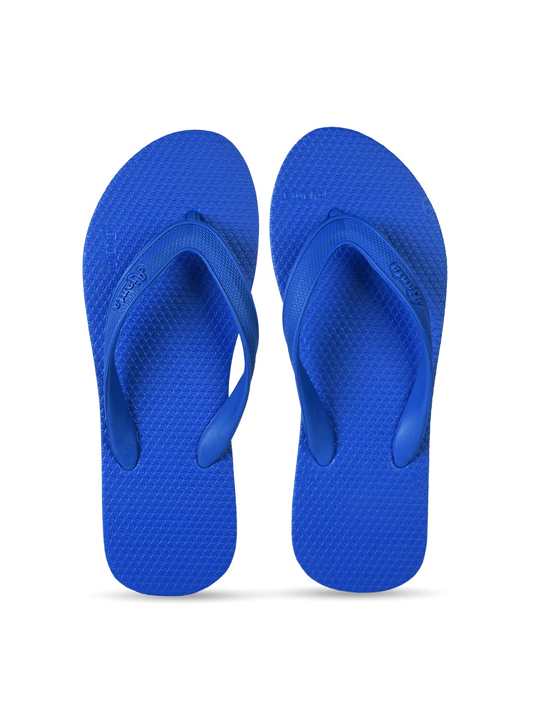 

Ajanta Men Blue & Black Rubber Room Slippers