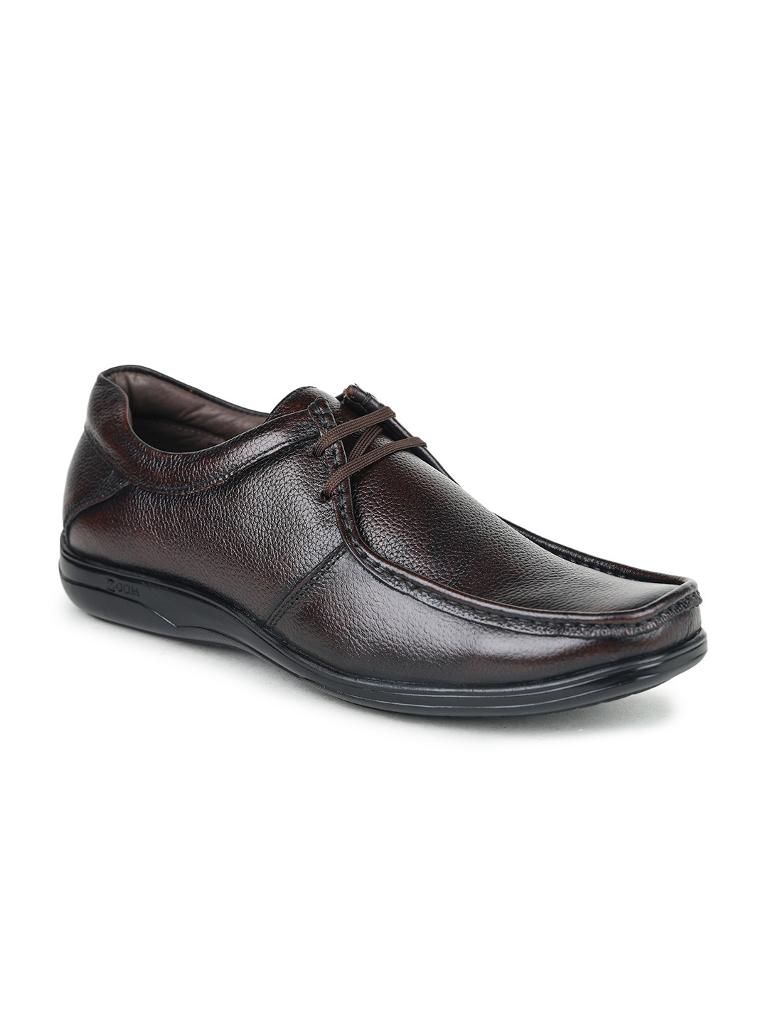 

Zoom Shoes Men Brown Solid Derbys Formal Shoes