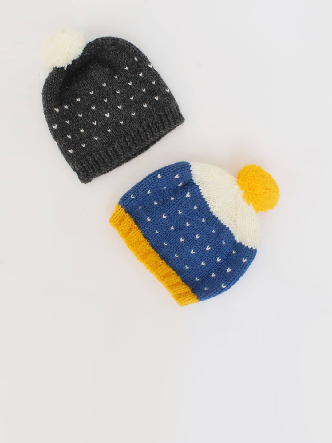 

Woonie Unisex Kids Blue Caps