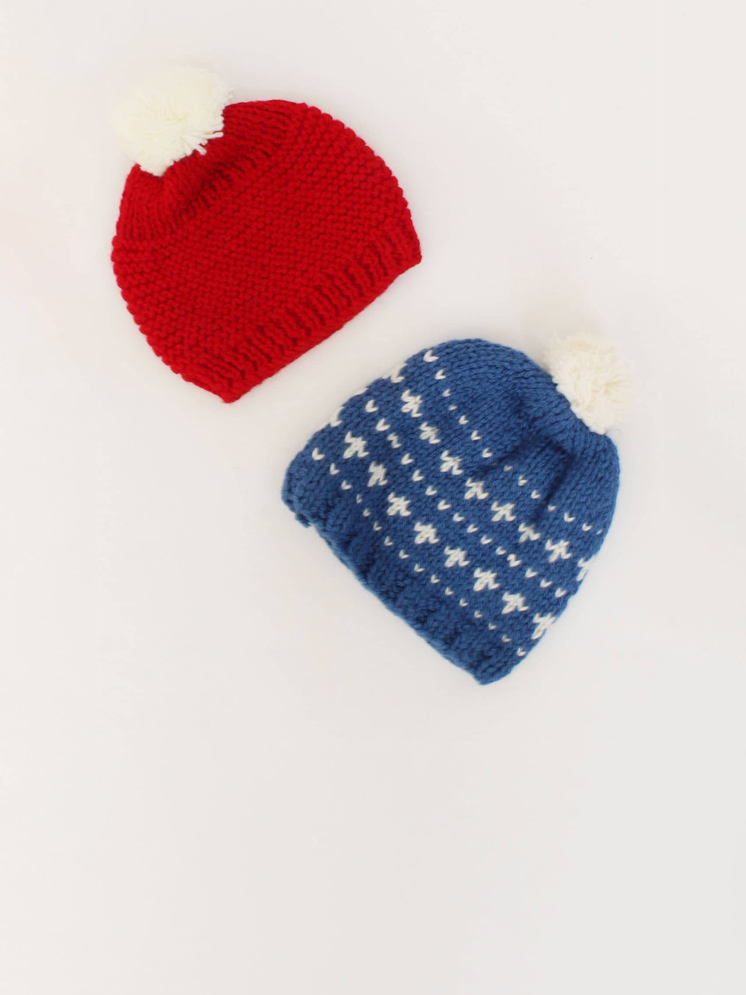 

Woonie Unisex Kids Blue Caps
