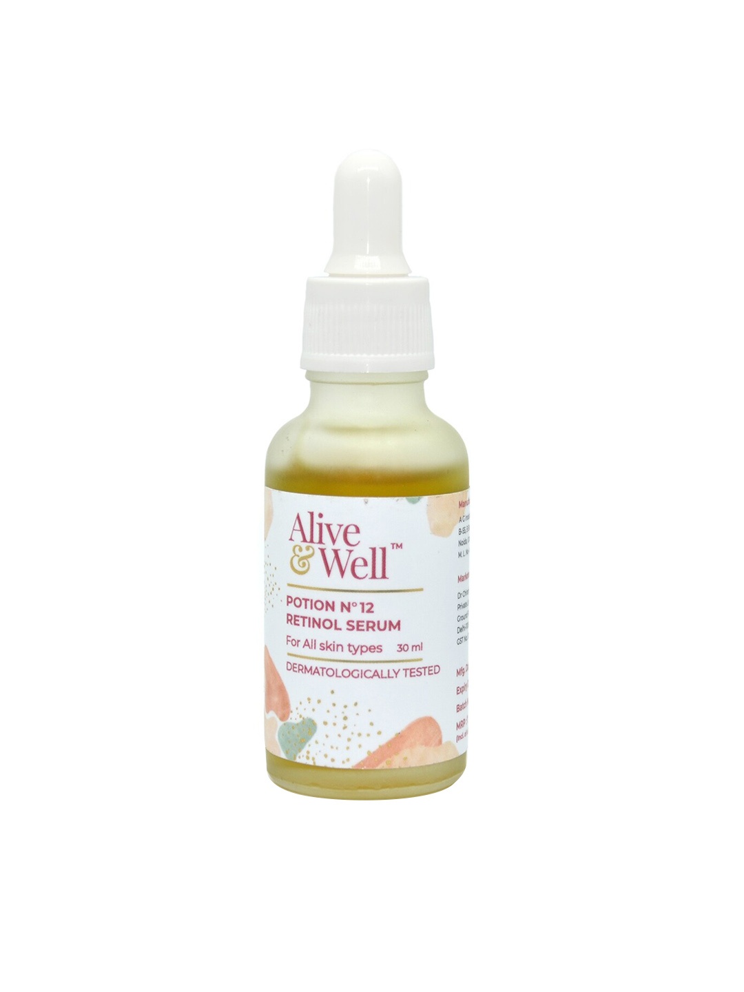 

Alive & Well Alive & Well Retinol Face Serum -30ml, Olive