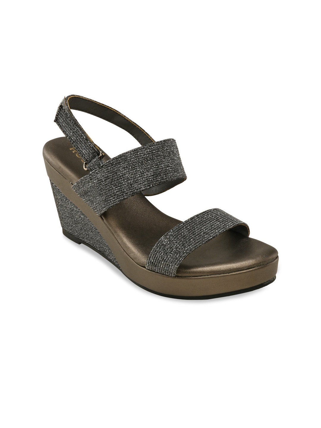 

Rocia Women Metallic Embellished Wedge Heels