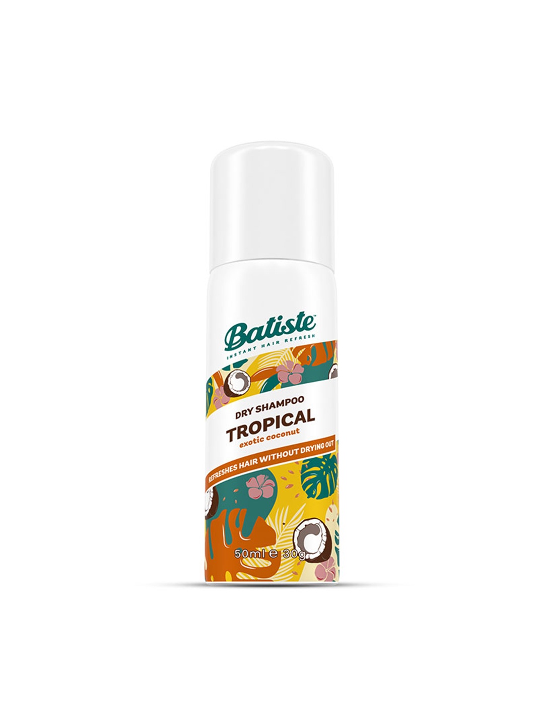 

Batiste Instant Hair Refresh Tropical Exotic Coconut Dry Shampoo - 50 ml, Yellow