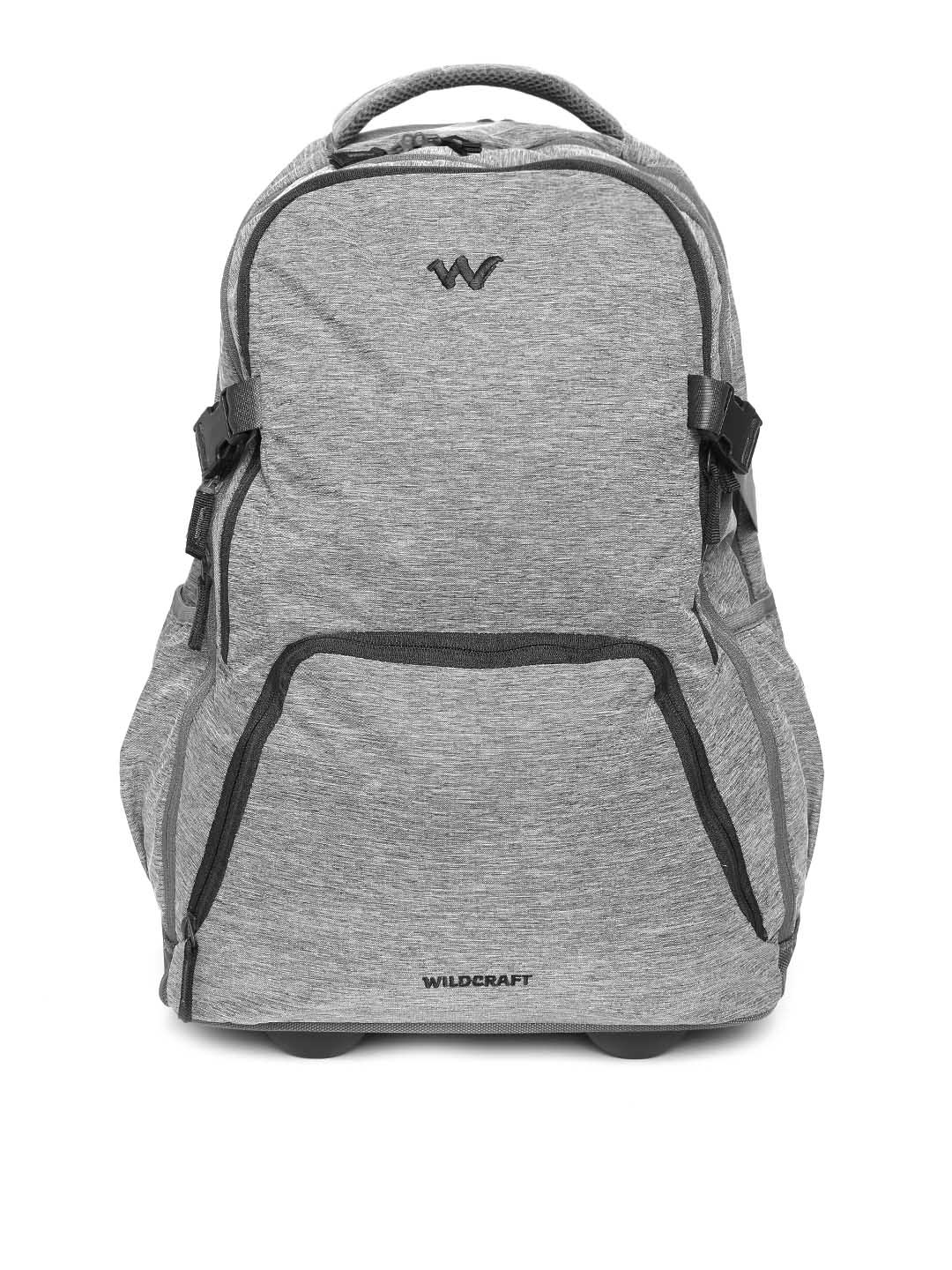 

Wildcraft Unisex Grey Melange Voyager 20 Trolley Backpack