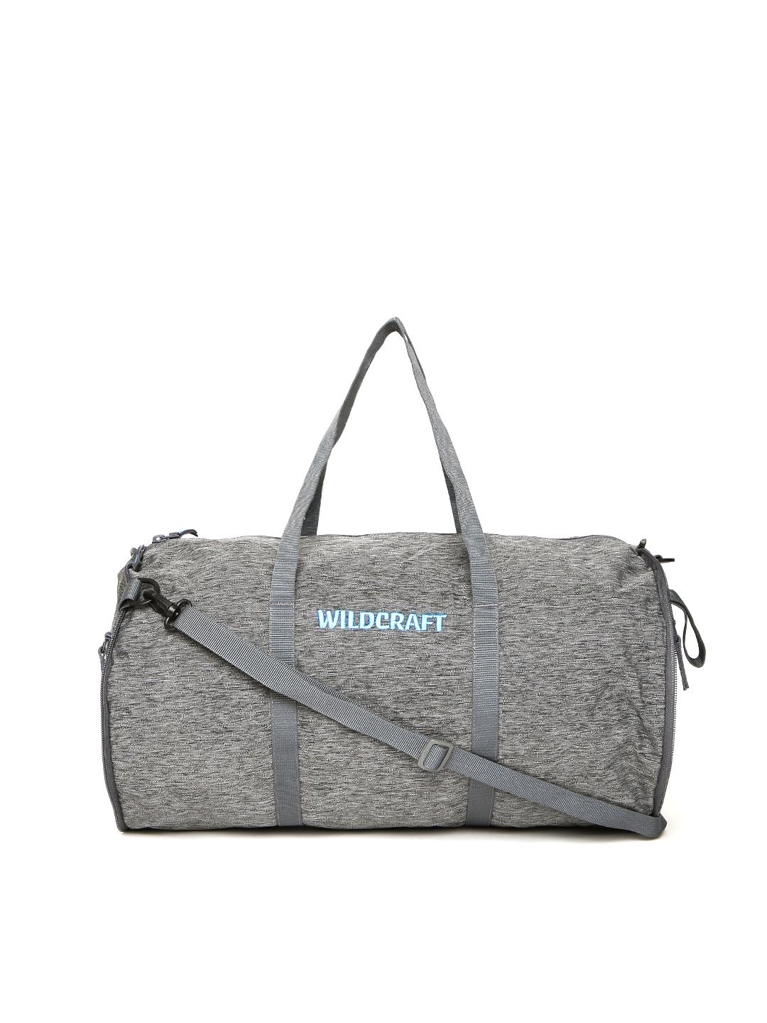 

Wildcraft Unisex Grey Melange Frisbee Foldable Duffel Bag with Sling Strap