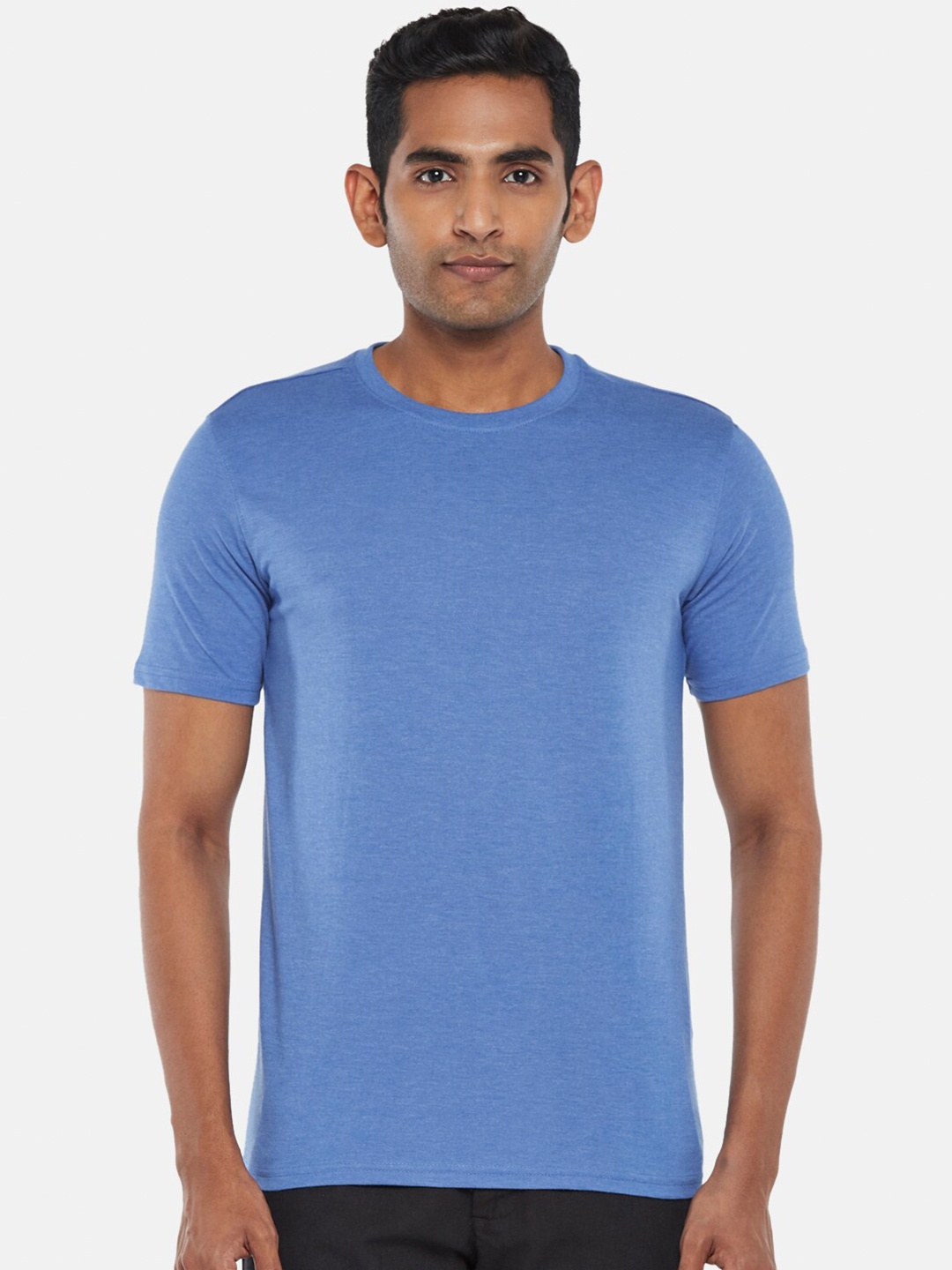 

BYFORD by Pantaloons Men Blue T-shirt