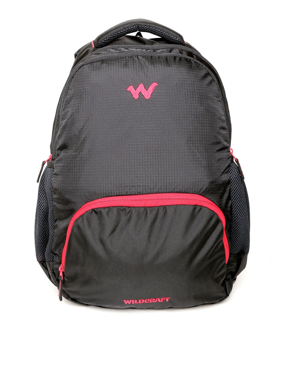 

Wildcraft Unisex Black Traverse Solid Backpack