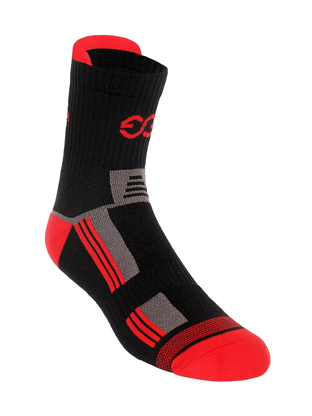 

SuperGear Men Marathon Running Ankle Length Cotton Sports Socks, Multi