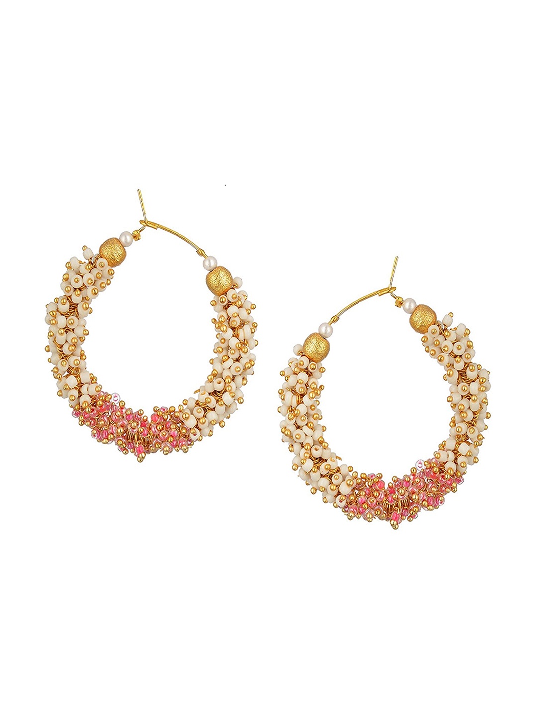 

Kshitij Jewels Women Gold-Toned Contemporary Drop Earrings