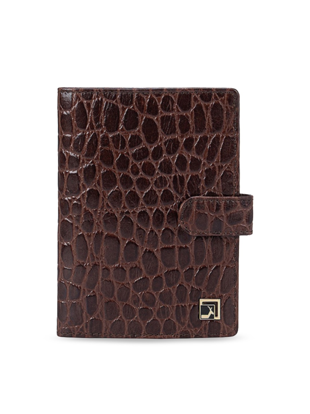 

Da Milano Brown Textured Leather Passport Cover