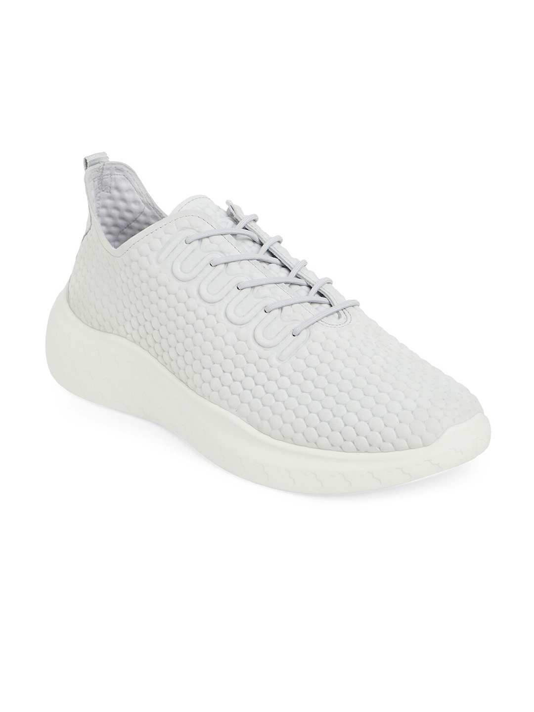 

ECCO Men Athleisure Concrete Leather Regular Sneakers, Grey