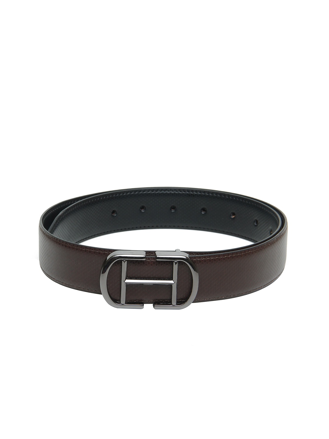 

Calvadoss Boys Brown Textured PU Belt