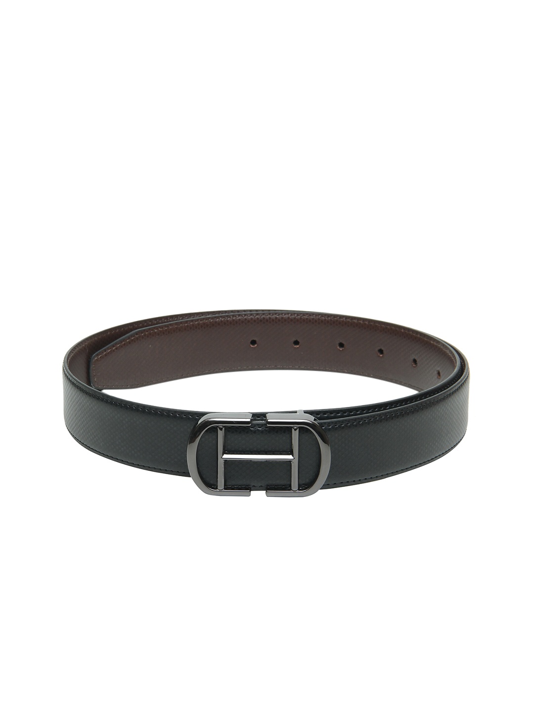 

Calvadoss Boys Black Textured Casual Belt