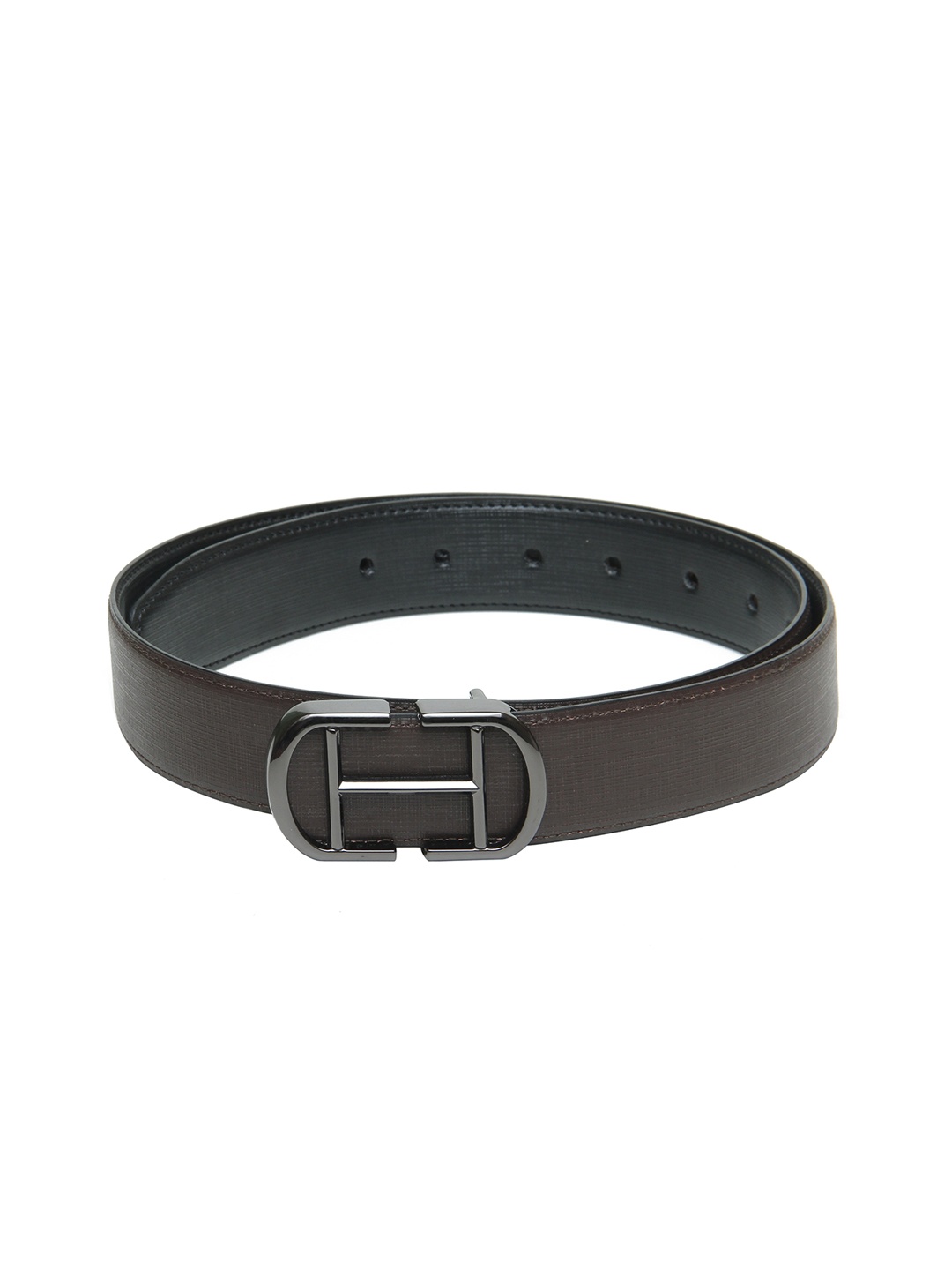 

Calvadoss Boys Brown Textured PU Belt