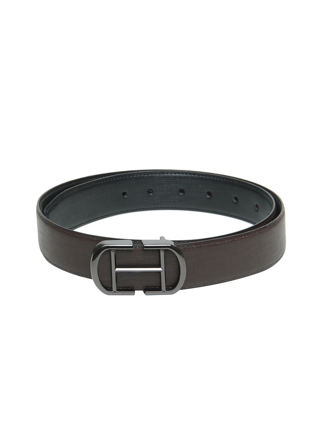 

Calvadoss Men Brown PU Casual Belt