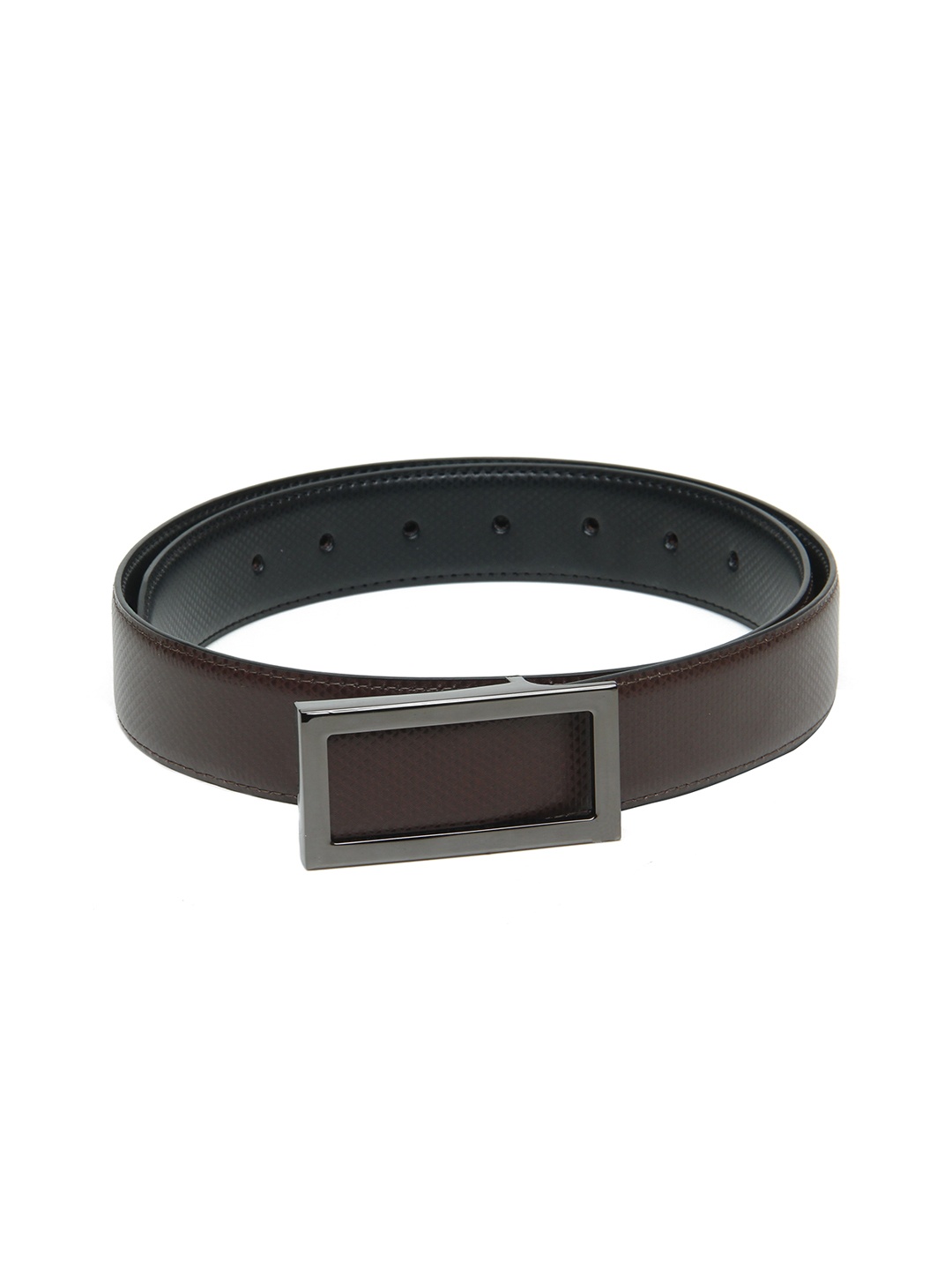 

Calvadoss Boys Brown Textured PU Belt