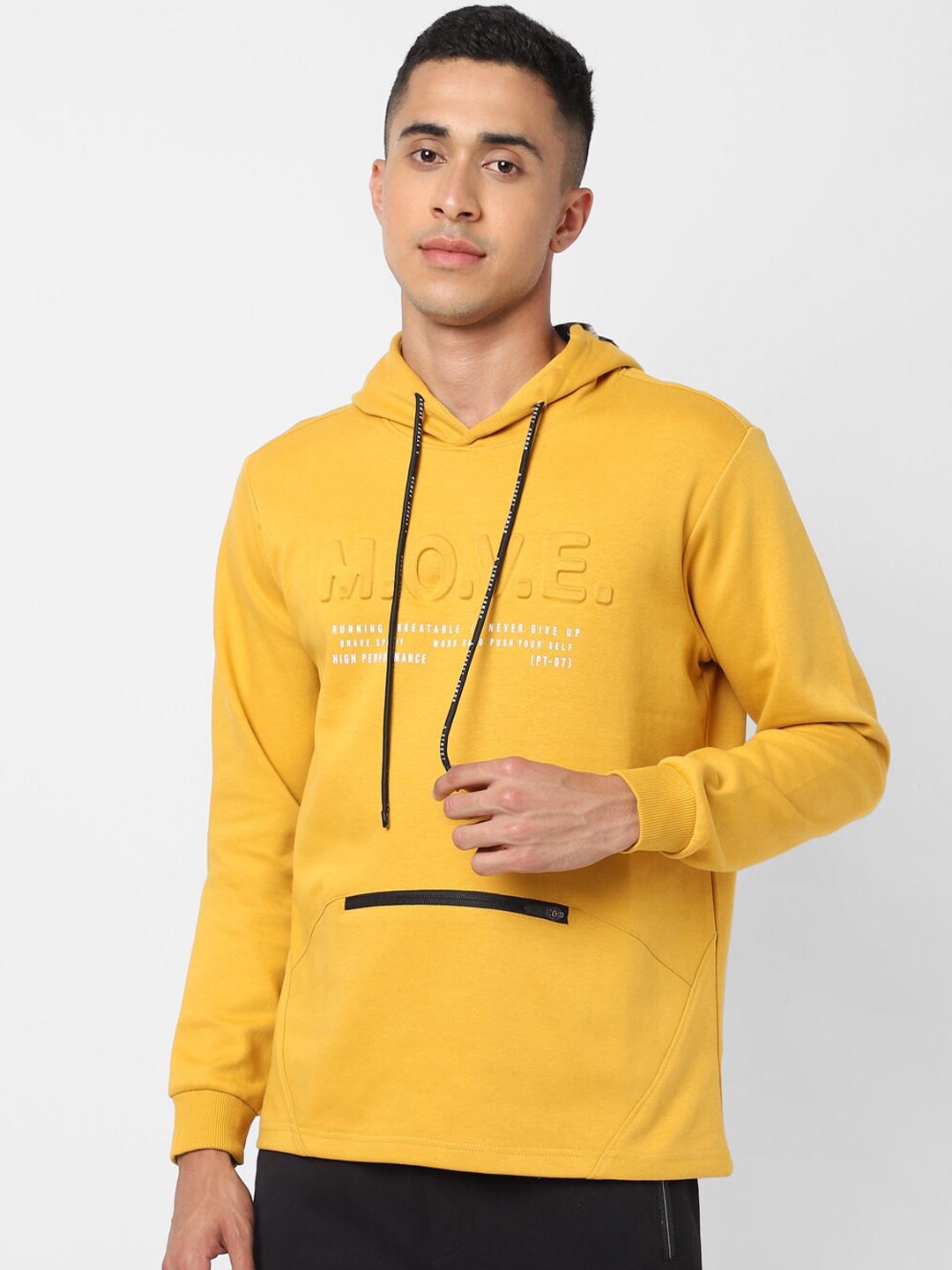 

Street Armor by Pantaloons Men Mustard Printed Sweatshirt