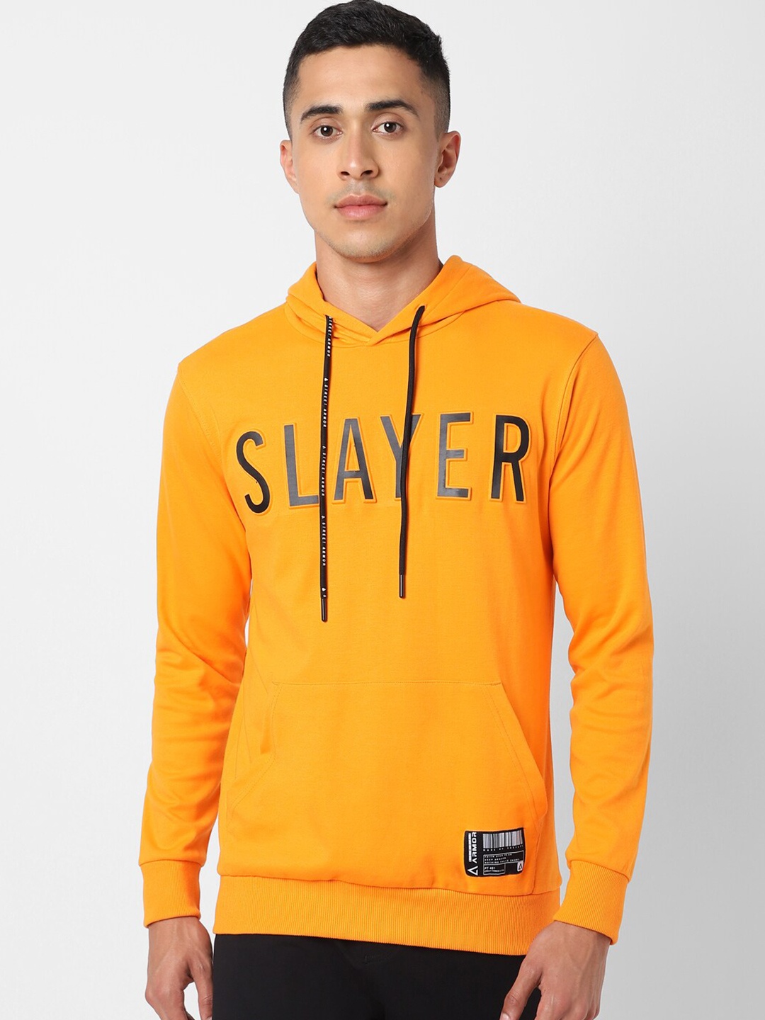 

Street Armor by Pantaloons Men Orange Printed Sweatshirt